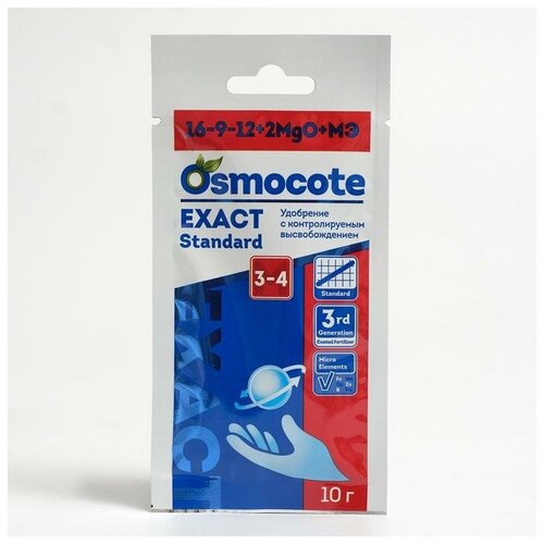 Osmocote Exact Standard 3-4 ������ ������������ ��������, NPK 16-9-12+2MgO+��, 10 � 100�