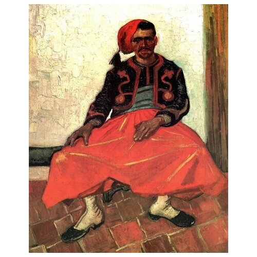       (The Seated Zouave)    30. x 37.,  1190   