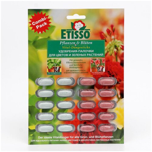   ETISSO Pflanzen&Bluten Vital-Dungesticks   , 2*10 381
