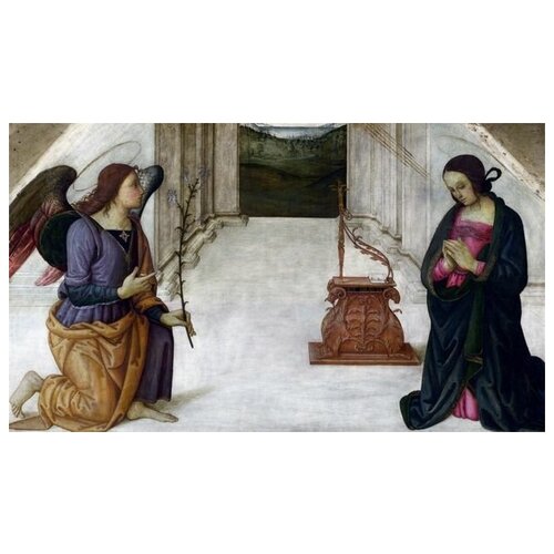     (The Annunciation) 1    52. x 30. 1480