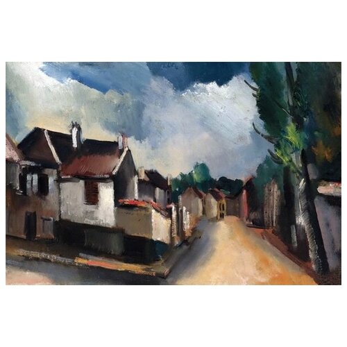      (The Village Road) 4   60. x 40. 1950