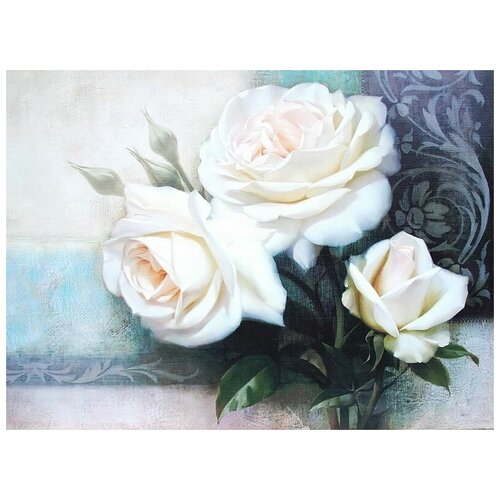����������� �� ������ ���� (Roses) �67 ������� ����� 68��. x 50��. 2480�