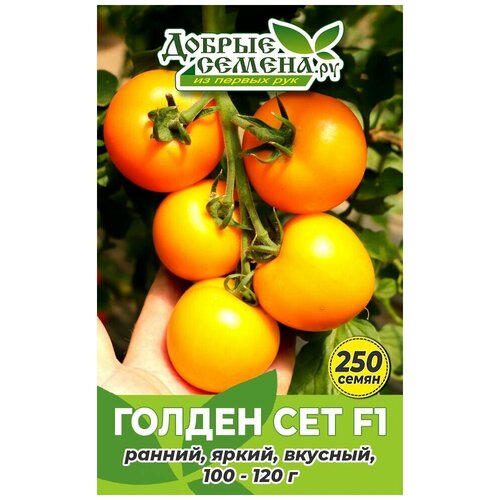 Семена томата Голден Сет F1 - 250 шт - Добрые Семена.ру 2442р