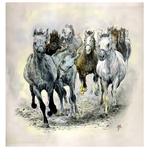      (Horses) 9 30. x 31.,  1040   