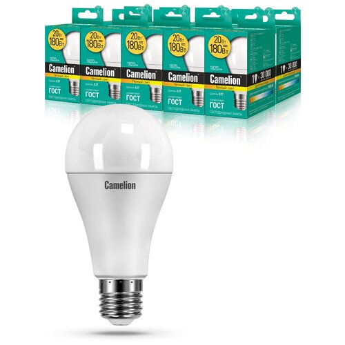   10   Camelion LED20-A65/830/E27 2630