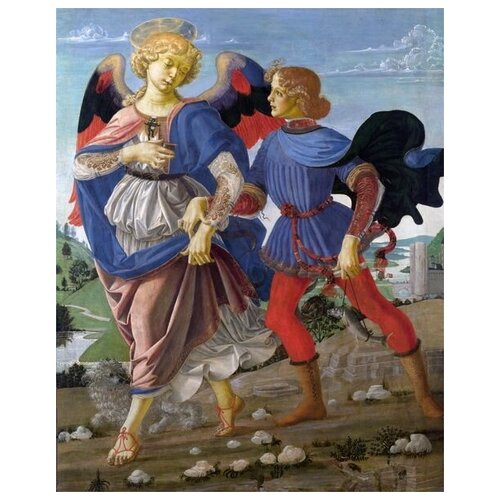        (Tobias and the Angel)    30. x 37.,  1190   