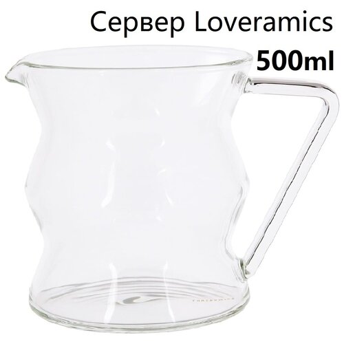  Loveramics Brewers 500 . ZigZag Glass Jug,  1390