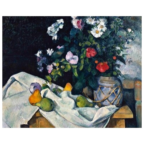          (Still Life with Flowers and Fruit) 2   62. x 50.,  2320   