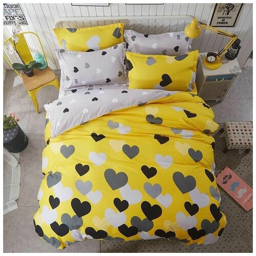    Grazia Textile D017-1-50 Yellow Hearts, 1,5 , ,  50x70 2990