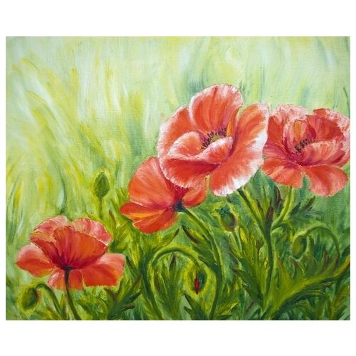     (Poppies) 45 61. x 50. 2300