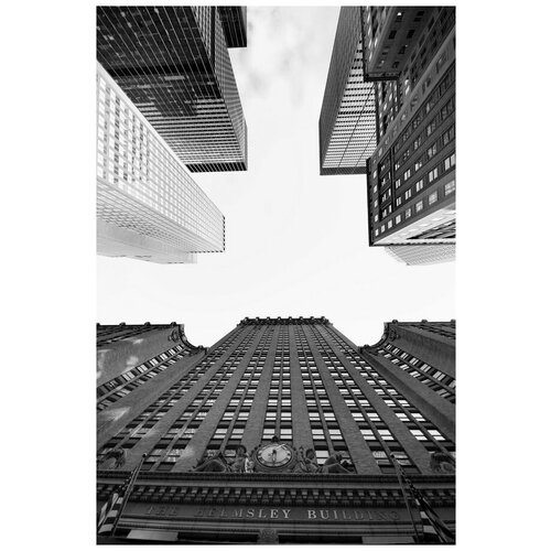      - (Skyscrapers in New York City) 50. x 75. 2690