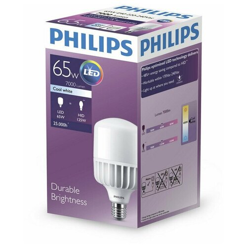 ����� ������������ ������������ Philips TForce Core HB MV 70-65W E40 840 1950�