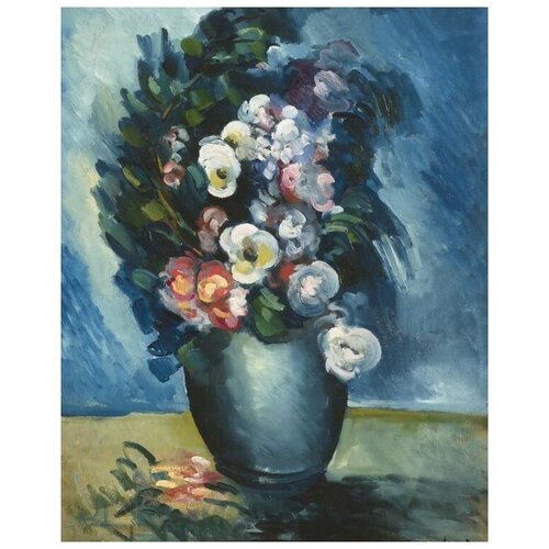        (Bouquet in blue vase) 8   50. x 63. 2360