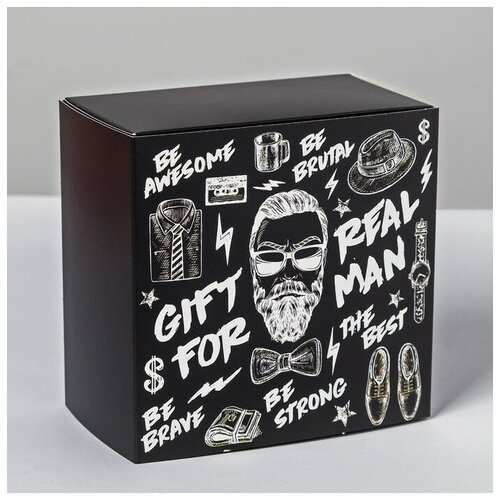 ������ ������� ������� �������� �Gift for real man�, 14 ? 14 ? 8 �� 475�