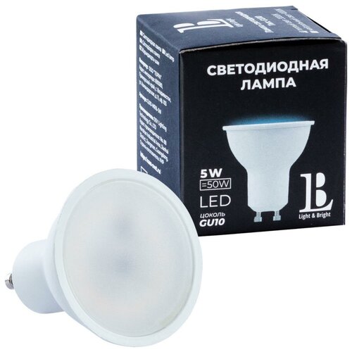 GU10-5W-MR16-4000K  LED L&B 164