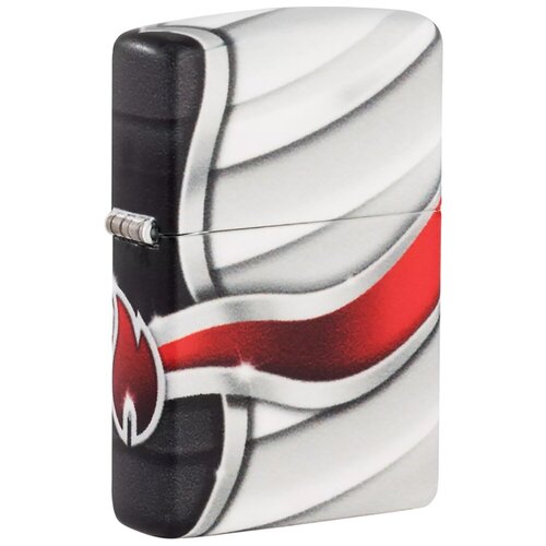    ZIPPO 49357 Flame Design   White Matte - , 381357  6210