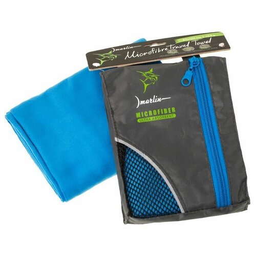    Marlin Travel Towel Blue L 75130  1466