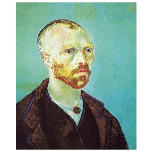      (  ) (Self Portrait (dedicated to Paul Gauguin))   30. x 37.,  1190   