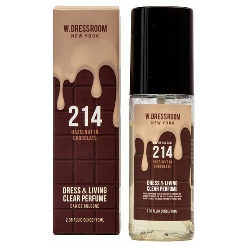      Dress & Living clear parfume No. 214 Hazelnut in Chocolate W.Dressroom 70 ml/   /BTS 490