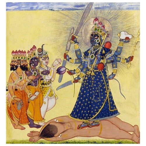      (Goddess Bhadrakali) 40. x 42. 1510