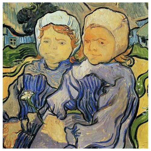      (Two Children 2)    40. x 40. 1460