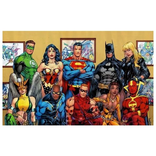   - (Superheroes) 10 64. x 40. 2060