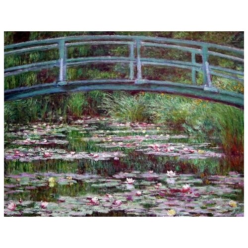      (The Japanese Footbridge)   52. x 40. 1760