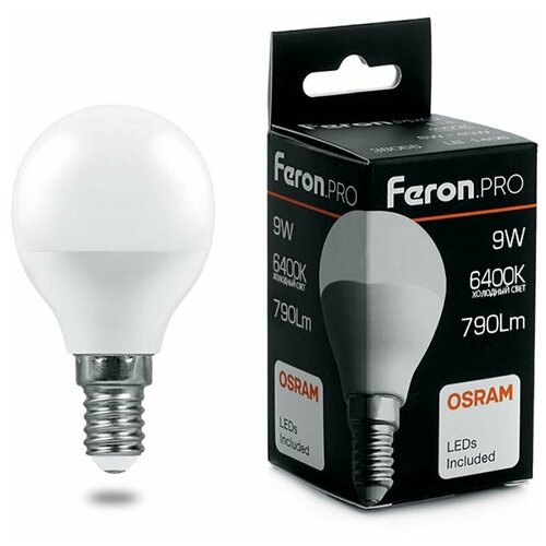   Feron.PRO 38079 LB-1409 E14 9 6400K 329