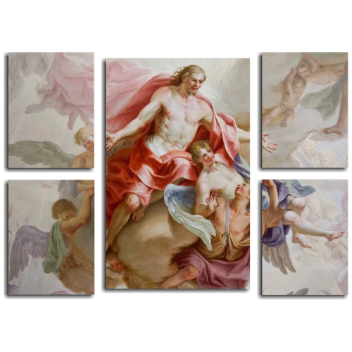   , Beautiful religious fresco/ 9673  3141