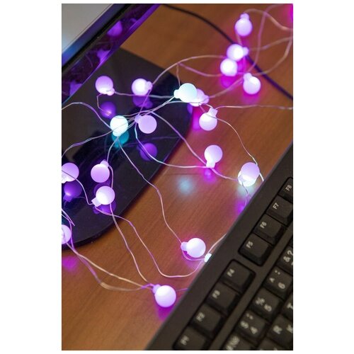 ��������������� ��������� ������, 32 RGB LED-����, 3+2 �, ����������, ������, ���, ������� �� USB, SNOWHOUSE ILDBL32RGB-C-USB-RC 2388�