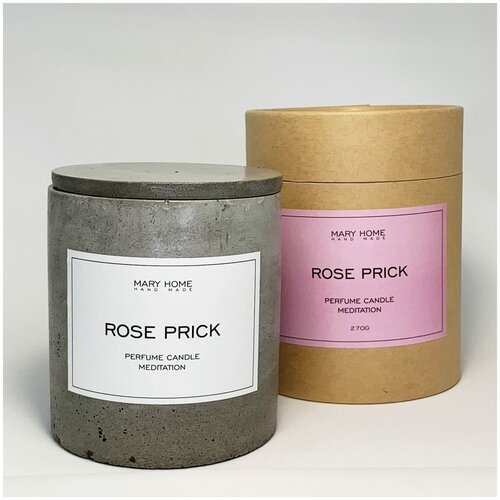    Rose Prick Perfume Candle Meditation,  890  Mary Home