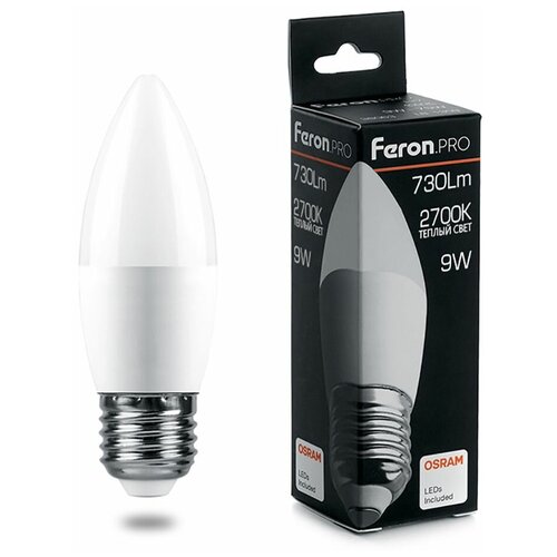 ����� ������������, (9W) 230V E27 2700K C37, LB-1309 269�