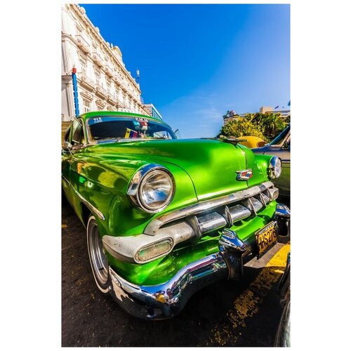 ������ �� ������ ����� ���������� (Retro car) �8 40��. x 60��. 1950�