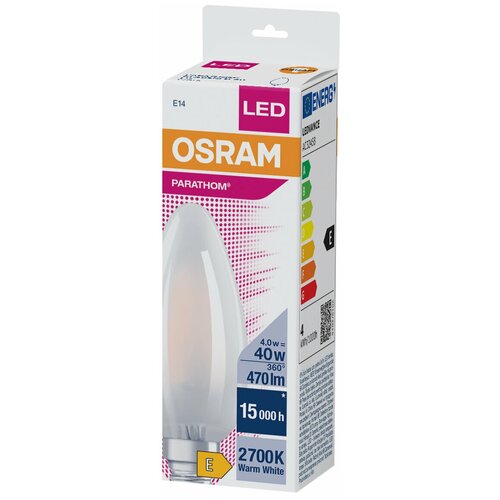 ������������ ����� Osram Parathom CL B GL FR 40 non-dim 4W/827 E14 . 709�
