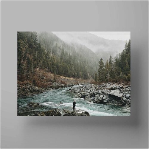   , Mountain river 30x40 ,     590