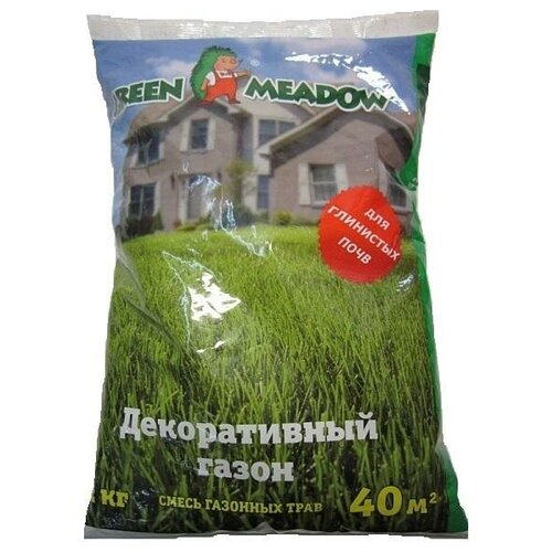 Газон для глинистых почв 10 кг Зеленый ковер 4913р