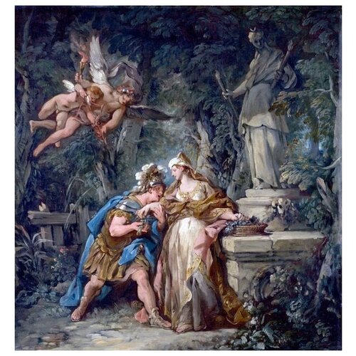           (Jason swearing Eternal Affection to Medea)     30. x 32. 1060