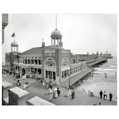        (Pier in Atlantic City) 50. x 40. 1710