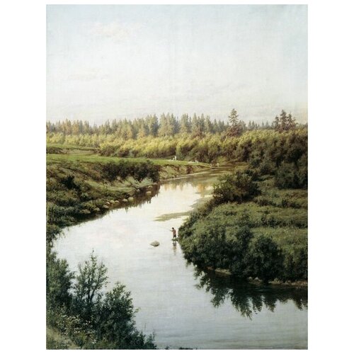       (Landscape with River) 3   40. x 53. 1800