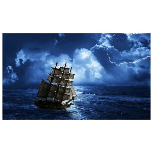       9Ship in storm) 69. x 40. 2180