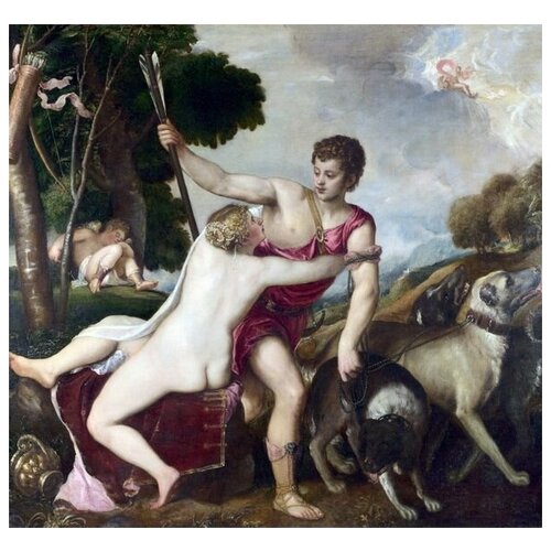        (Venus and Adonis) 2 53. x 50.,  2080   