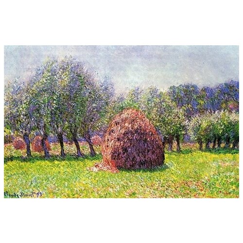       (Heap of Hay in the Field)   77. x 50. 2740