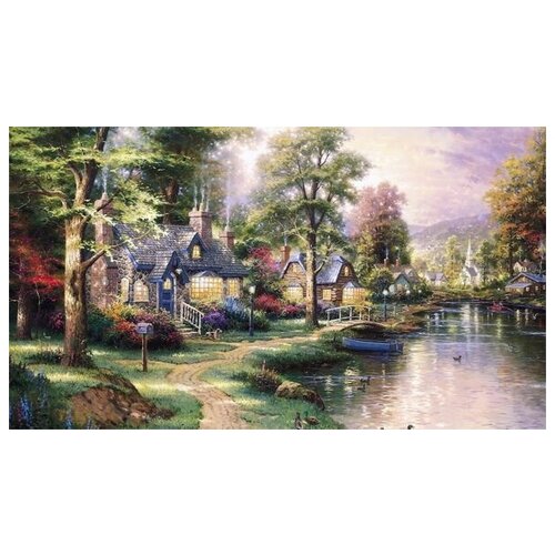       (The Lake house) 1   53. x 30. 1490