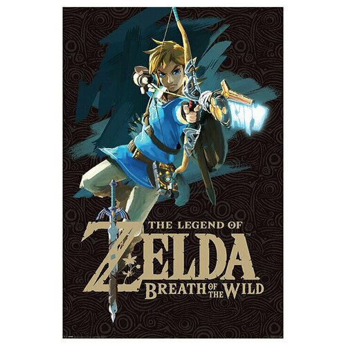 ������ Pyramid Maxi Poster: The Legend of Zelda: Breath Of The Wild (Game Cover) 590�