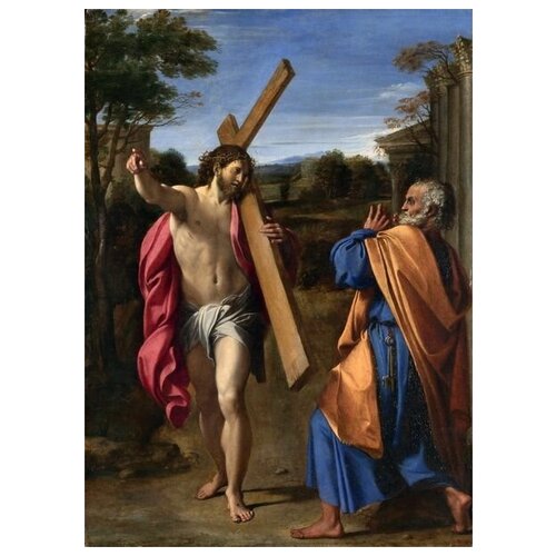      (Christ appearing to Saint Peter on the Appian Way)   40. x 55. 1830
