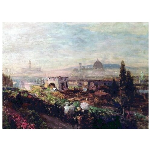        (View of Florence)   41. x 30.,  1260   