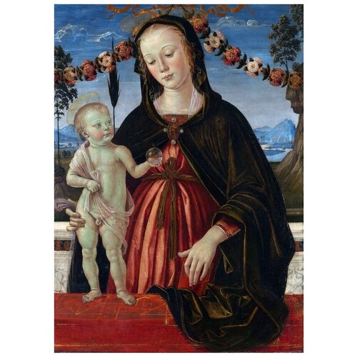       (The Virgin and Child) 7    50. x 70. 2540