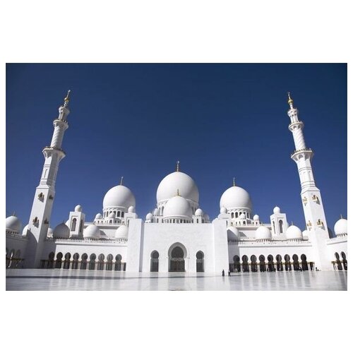       (The mosque of Sheikh Zayed Road) 45. x 30. 1340