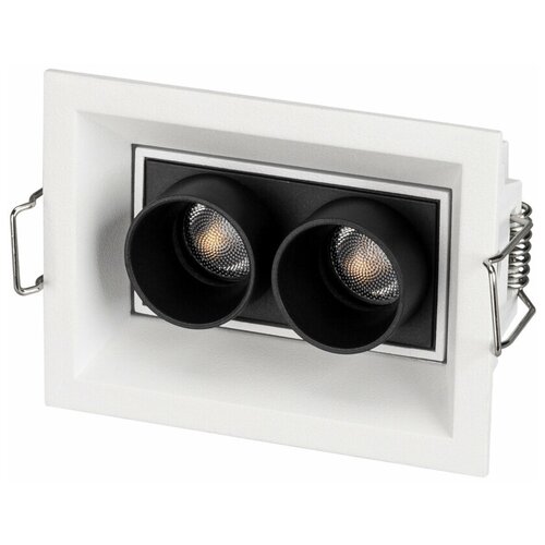  MS-ORIENT-BUILT-TURN-TC-S67x90-5W Warm3000 (WH-BK, 30 deg, 230V) (Arlight, IP20 , 5 ) 3641