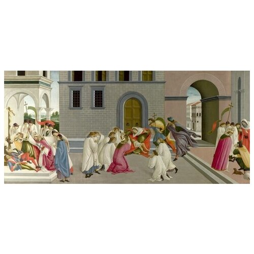        (Three Miracles of Saint Zenobius) 1   87. x 40. 2620